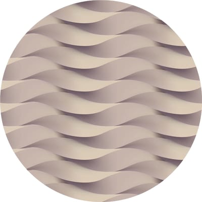 Voorgelijmd vliesbehang met gigantische muurschilderingen - DESIGN MUURSCHILDERING GOLVEN VAN ILLUSIE - 60x60cm
