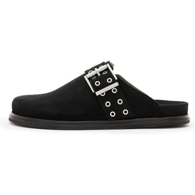 AllSaints Juno Mule Black Maat: 40 | Muiltjes Outlet | Dames | Zwart