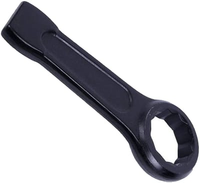 Dailygoods- Slogging Sleutel 30 mm - Enkele Ring Sleutel - Zeskantbouten - Hoogwaardig Koolstofstaal - Fosfaterende Behandeling - Korte Handgreep - Moersleutel