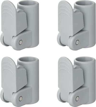 ProPlus Buisklemmen voor tentstokken - Powergrip snelsluiting - 22-25 mm - 4 stuks