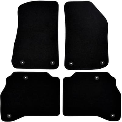 Tapis de sol - Jeep - Gladiator - Noir - 4 pièces - Renforcé sous les pédales