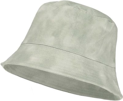Sarlini - Bucket Hat - Vissershoedje - Hoed - Gevlekte print - Festival - Dames - Katoen - kaki