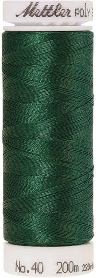 AMANN POLYSHEEN NAAI-BORDUURGAREN, COL-5324  GROEN, 200M, PER STUK.