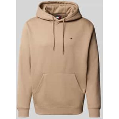 Regular fit hoodie van katoenmix