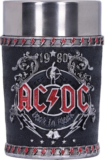 Nemesis Now - AC/DC Back in Black Shot glas - Meerkleurig