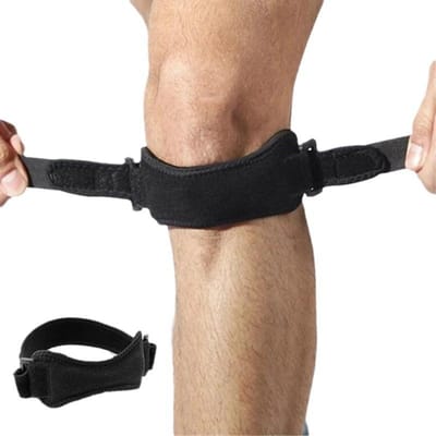 1 Stuks Patella Kniestrap Verstelbare Kniebrace Patellapees Stabilisator Ondersteuningsband Voor Kniepijnverlichting 1pc