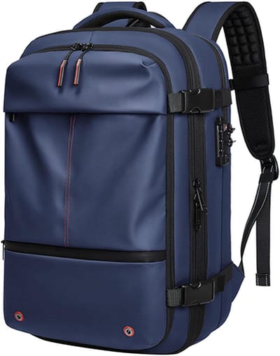 Vacuüm Rugzak - Compressie Tas - Reizen & Zakelijk - Grote Capaciteit - 49 x 32 x 20 cm - Blauw