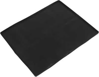 Wasmachine Topbeschermer - Droger Mat - Apparaten Beschermen - Op Maat Te Knippen - 60 x 50 cm - Zwart