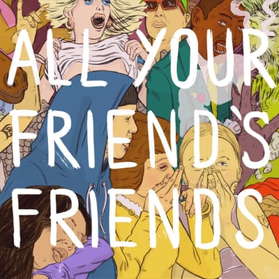 Thee Xntrx - All Your Friend's Friends (CD)