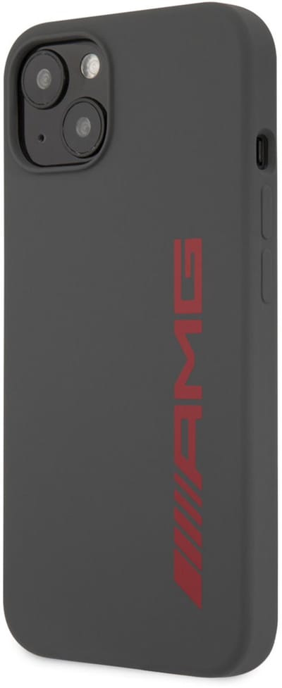 CG MOBILE AMG-hoes van vloeibare siliconen met groot logo Compatibel voor iPhone 13 (6,1")