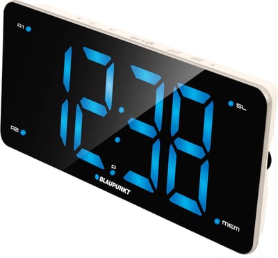 Blaupunkt CR15WH - USB-radio met LED-display en FM radio