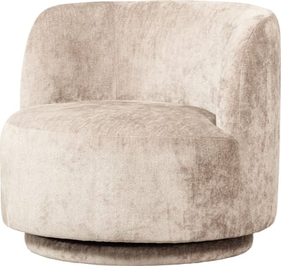WOOOD Popular Fauteuil - Polyester - Naturel - 72x81x80