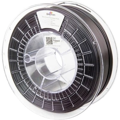 Spectrum Filaments 80580 PLA Premium Filament PLA kunststof Meerkleurig, Kleurverandering 1.75 mm 1000 g Wizard Charcoal, Zwart 1 stuk(s)