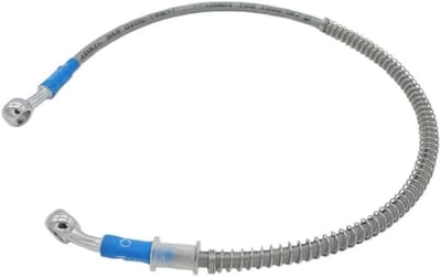 Universele Remkabel - Remslang Motor - Motor Onderhoud - Gevlochten Staal - 80 cm - Zilver