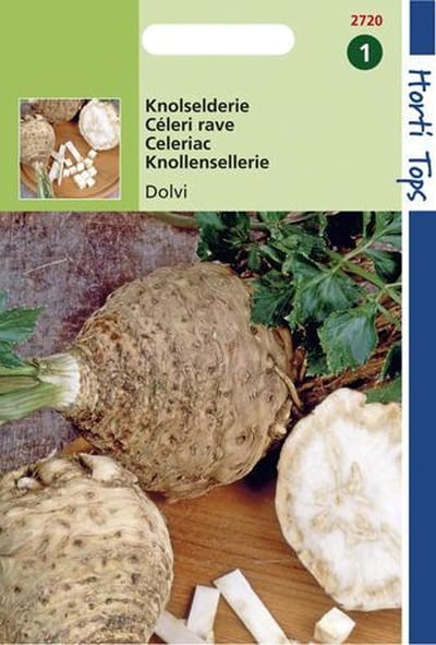 Hortitops Zaden - Knolselderie Dolvi, Verb. Prager Reuzen