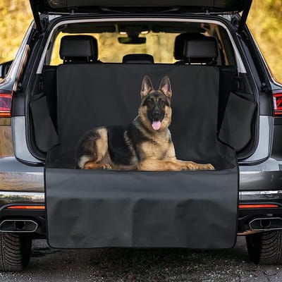 Auto Hondenmat - Hondendeken Auto - Reizen met Huisdier - Waterafstotend Oxford Doek - 150 cm - Zwart