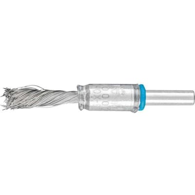 PFERD TOOLS Penseelborstel op stift, getordeerd PBGS 1010/6 INOX 0,20 Pbgs 43218005 10 stuk(s)