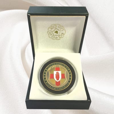 Verzamelmunt - Herdenkingsmunt - Verzamelen - Uniek ontwerp - 32 mm - Goud Zilver