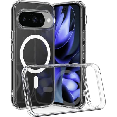 CaseBody Google Pixel 10 MagSafe Airbag Hoesje Transparant
