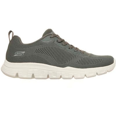 Skechers BOBS B Lite Textiele Dames Sneakers Olijfgroen