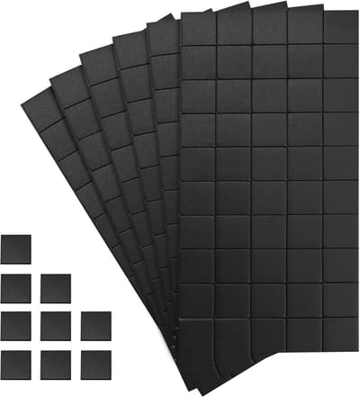 Dailygoods- Magneetplaatjes 300 stuks - Zelfklevend - Platte Magneten 10 x 10 mm - Magneten voor Whiteboard - Magneten voor Koelkast - Voorwerpen Bevestigen