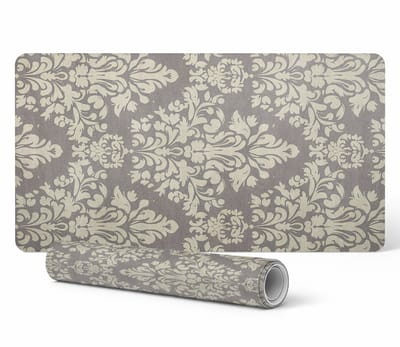 Decoratieve laptopmat met klassiek plantenpatroon, 100x50 cm