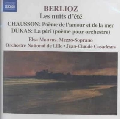 Elsa Maurus, Orchestre National de Lille, Jean-Claude Casadesus - Berloiz: Les Nuits D'Ete (CD)