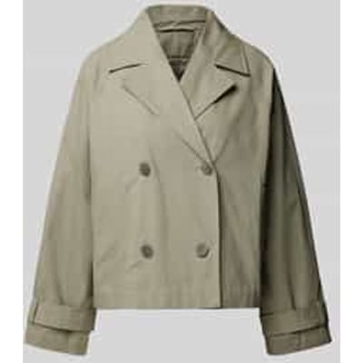 Trenchcoat met strookzakken, model 'CILO'