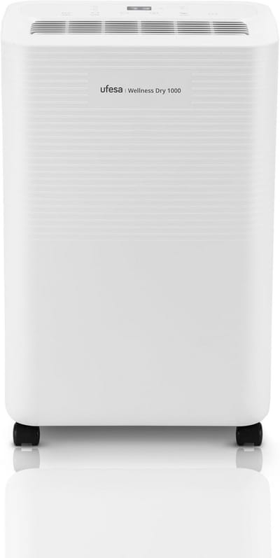 Stille Luchtontvochtiger met Sensor - Geschikt tot 40m² - 10L/24u - Timer en Droogfunctie