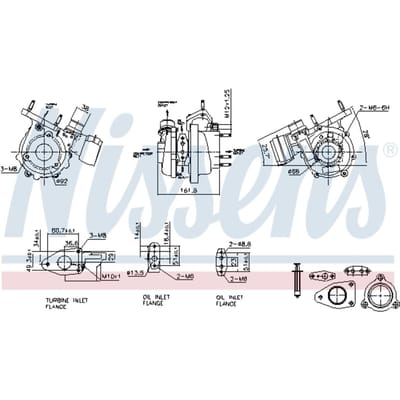 Supercharger, drukvulling NISSENS 93436