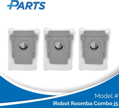 iRobot Roomba Combo j5 Stofzakken (3 Stuks, Plus.Parts® alternatief voor 4626194 / 4640235)