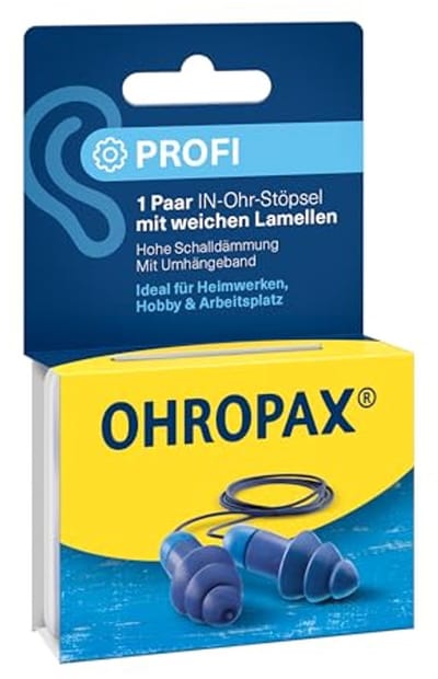 Algemene Gehoorbescherming Oordopjes met Zachte Slats, SNR 29 dB voor Geluidsisolatie