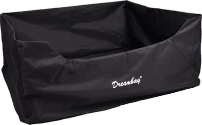Hondenmand Overtrek Dreambay Zwart - Zwart - 120 x 95 x 28 cm