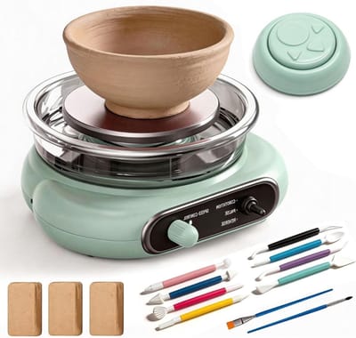 CRLYN® Pottenbakkersschijf - Pottenbakken Draaischijf - Boetseerschijf Kinderen & Volwassenen