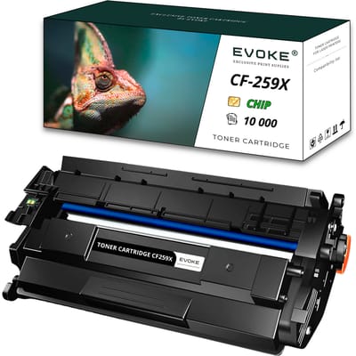 Evoke Compatibele Toner voor Hp Cf259X + Chip Cf-259X 59X Zwart met Chip 10000 Pagina's Laserjet Pro m 304 305 404 405 Mfp 428 429