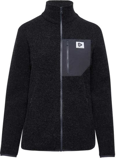 Thermowave Merino Renew Jas Zwart S Vrouw