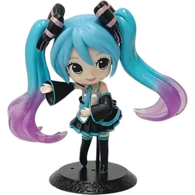 15-20cm Hatsune Miku Personnage de Jeu Hatsune Poupée Dessin Animé Exquise Poupée Fille Modèle Jouet Ornement Maison Voiture Cadeau d'Anniversaire Enfants