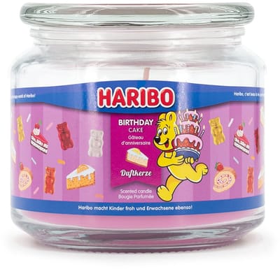 Haribo Geurkaars - verjaardagstaart-geur