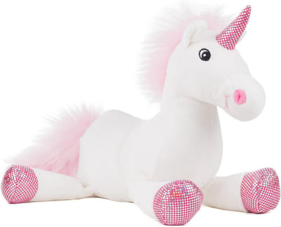 Pluche Eenhoorn Knuffel Glanzend 29 cm Zacht Speelgoed