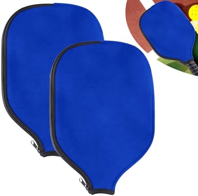 Pickleball Paddle Covers 2-Pack - Duurzame Neopreen Rackethoezen van 20 x 29,8 cm, Ideaal voor Bescherming en Opslag