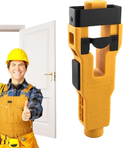 Installatieset Deurslot - Boorset Sloten - Nauwkeurig Monteren - Ergonomisch Ontwerp - 1x Set - Niet gespecificeerd
