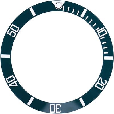 Nieuwe Keramische Horloge Polshorloge Lunette Inzetstuk Lus Vervangingsonderdelen (Thee Groen) rood