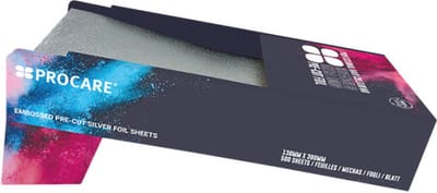 PROCARE - Superwide Extra Long Embossed Pre-cut Folie - 130MMX300MM - Haarfolie - Embossed
