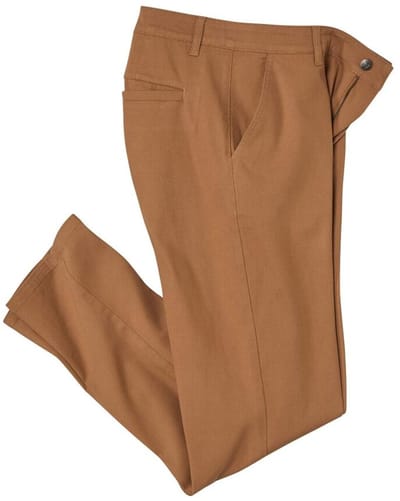 ATLAS FOR MEN - Chino van stretchtwill - Heren - Verkrijgbaar in grote maten - W42
