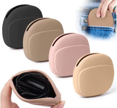 Oortyejs Case - 6 Stuks - Opbergcase - Oortjes Opberg Hoesje - Case Etui Oortjes - Case Voor In-Ear Koptelefoon - Opberg Hoesje - Voor Oordopjes En Laadkabels