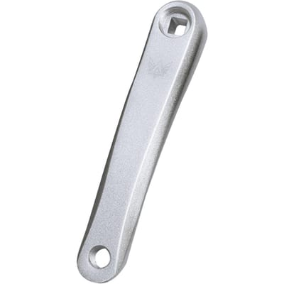 Fietscrankstel Linker Crank met Zilver Vierkant Gat Reparatieonderdeel Aluminiumlegering