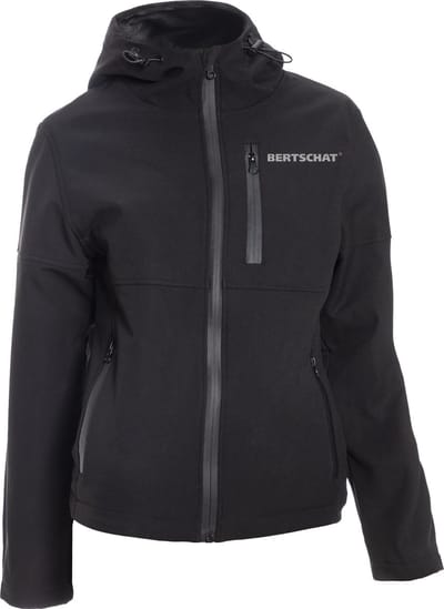 Verwarmde Jas | Soft Shell | Women | L | Zwart incl. Powerbank