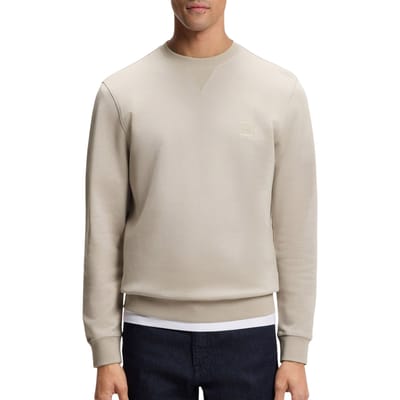 Regular fit sweatshirt van puur katoen model 'WESTART'