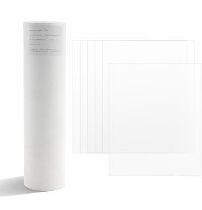 Dailygoods- Release Film 0,15 mm - 6 Stuks - Hoge Lichtdoorlatendheid - Sterke Scheidingsprestaties - Compatibel met LCD/MSLA 3D-printers - Gelijkmatige Materiaaldikte - FEP Folie