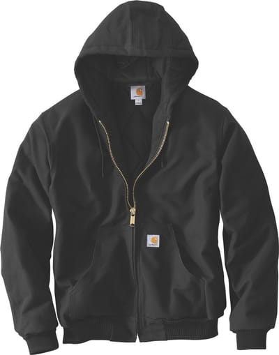 Carhartt Firm Duck Insulated Flannel-Lined Active Textiel jas -